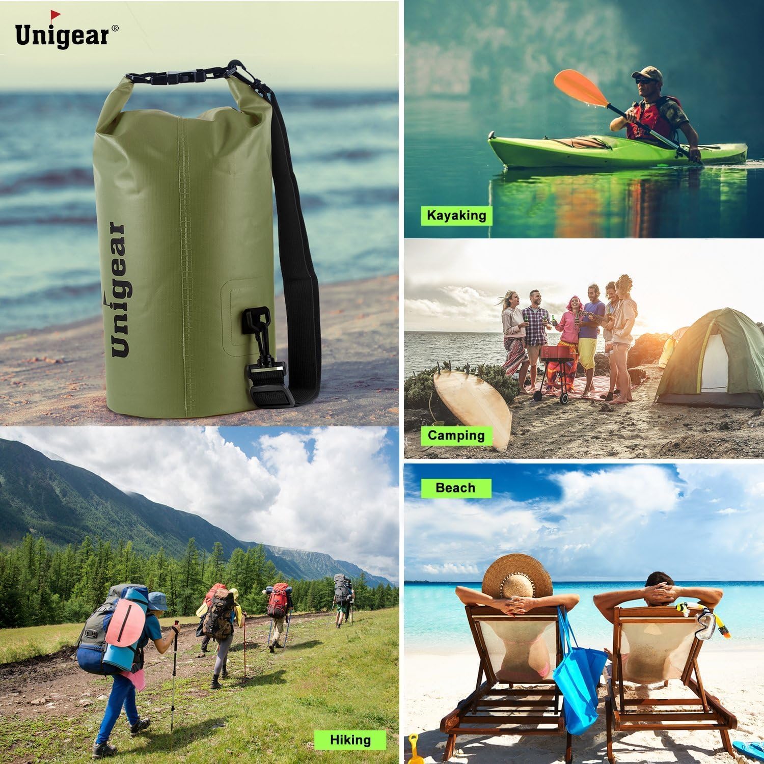 Unigear Bolsa Impermeable - Bolsa estanca - Imagen 4